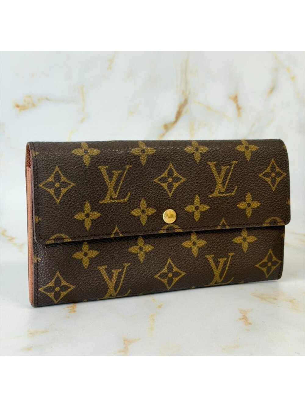 Louis Vuitton Monogram Portefeuille Sarah Wallet - Picture 4 of 15